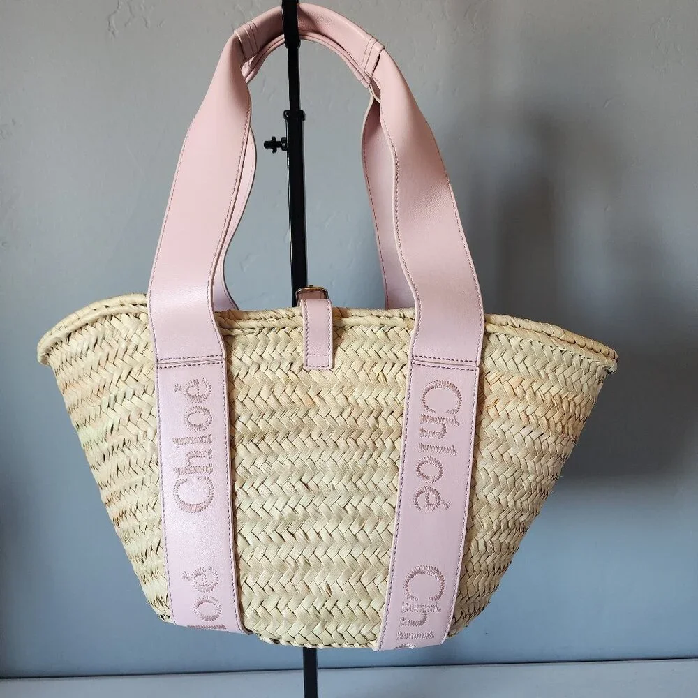 Chloe Basket Tote Bag "LIKE NEW" - Picture 5 of 16
